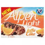 Alpen Light Bars 5 Pack All Flavours inc Jaffa Cakes