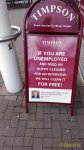 FREE outfit cleaning for your interview (if unemployed) at Timpson