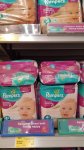Pampers active fit premium protection carry pack various sizes