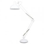 Giant floor standing angle poise lamp