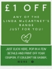 Linda McCartney Foods any of the Linda McCartney range - free sausages