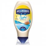 Hellmann's Real / Light Squeezy Mayonnaise / Olive Oil Mayonnaise Style Dressing 430Ml