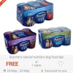FREEBIE Butchers dog food (£2.50 @ Tesco) via checkoutsmart