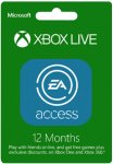 Electronic Delivery in 15 minutes - 12 Months XBOX Live + 1 month EA Access