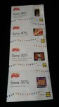 LIDL Magazine vouchers, great saving on 4 items instore