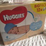 Huggies Wipes 12 packs