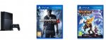 PS4 500GB + Uncharted 4 + Ratchet & Clank