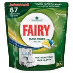 Fairy AllinOne Dishwasher Caps Lemon or Original 67 pack