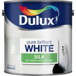 Dulux Pure Brilliant White emulsion 2.5l in matt and silk