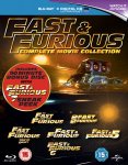 Fast & Furious 1-6 + Furious 7 Sneak Peek Blu-Ray [Using Code]