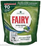 Fairy All in One Ultra Power Dishwasher 90 Tabs