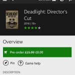 Deadlight Directors Cut (If own on 360)