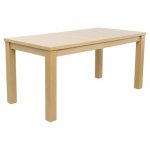 Banbury 6-8 seater oak effect dining table