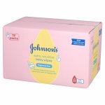 Johnson's Baby Extra Sensitive Fragrance Free Wipes - Pack of 12, Total 672 Wipes