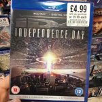 Independence Day remastered edition blu Ray £4.99 when bought with other item hmv