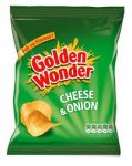 Golden Wonder Crisps, box of 40 packets