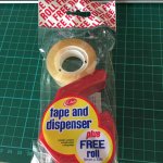 Tape and Dispenser + free roll 19mx33mm