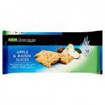 Asda apple and raisin crispy slices