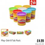 Playdoh 8pack and other offers