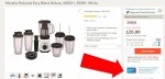 Half Price + Tesco Boost - Morphy Richards Blender Deluxe @ Tesco Direct (£2 C&C or make order £30 for C&C) + Amazon