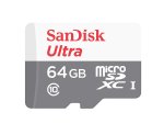 SanDisk Ultra 64 GB microSDXC Class 10 Memory Card upto 48 Mbps &pound;10.49 (Prime)