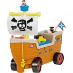Little Tikes Play 'n' Scoot Pirate Ship Playset / Ride