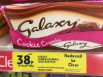 Galaxy Cookie Crumble 114g Chocolate bars