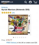 Hyrule Warriors 3DS