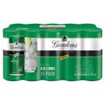 Gordon's Gin and Tonic 250ml x 10 cans