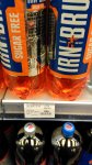 Sugar Free Irn Bru 2 litre bottles