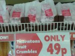 Thorntons Fruit Crumbles 168g
