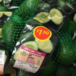 Baby avocados (6 in pack) @ Asda (ripen at home variety)