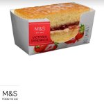 free individual sponge cake @ m&s with o2 priorities