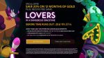 Xbox gold 12 months + Lovers in a Dangerous Spacetime