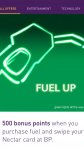 500 nectar points on any BP fuel spend