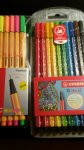 Stabilo neon fineliners and felt tips £2.50