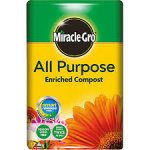 Miracle. Gro all purpose enriched compost - 50 litres. - x2 in-store