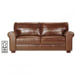 Argos 100% Leather Sofa to + 5yr Argos Guarantee + £10 Voucher