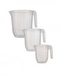 Plastic Measuring jugs - 3 pack
