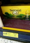 10x440ml Thatchers Gold Cider