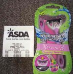 Wilkinson Sword xtreme 3 razor for reduce