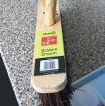 Hard Sweeping Brush Broom with Handle Poundstretchers