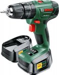 Bosch PSB 1800 LI-2 Cordless Lithium-Ion Hammer Drill Driver Featuring Syneon Chip (2 x 18 V Batteries, 1.5 A)