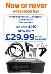 Ford Focus MK1 Clarion 6 Disc Changer plus postage