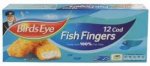 Birds Eye 12 Cod Fish Fingers 336g