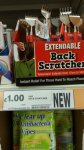 Extendable back scratcher