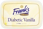 Frank's Diabetic Vanilla Ice Cream (1L) now 3 for 2