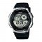 Casio Men's AE1000W-1BV Black Resin Quartz Watch with Digital Dial & 5 Alarms- 7 day shop- inc del