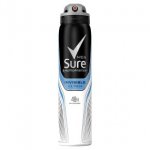 Sure Men aerosol deodorants, two in-store