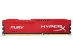 HyperX Fury 8 GB DDR3 1866 MHz CL10 DIMM Memory Module - Red